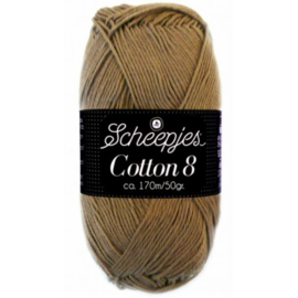 Scheepjes Cotton 8 659 - Bruin