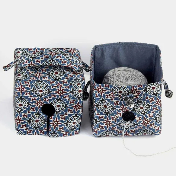 Lantern Moon Knit out box Ajrak