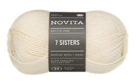 Novita 7 Sisters - 010 gebroken wit