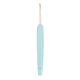 KnitPro Vybe Haaknaald aluminium 4.00mm roségoud