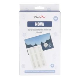 KnitPro Nova sokkennaaldenset 15cm 2-4mm Starter