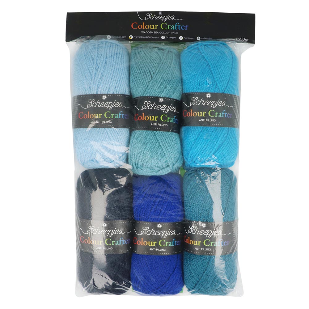 Scheepjes Colour Crafter Colour Pack - Wadden Sea