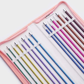 KnitPro Zing breinaalden set 25cm 2.50-6.00mm Deluxe