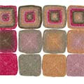Katia Fair Cotton Granny 304 - Kauwgom roze-Kaki-Bleek bruin