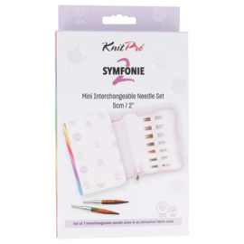 KnitPro Symfonie 2 Verwisselbare breipuntenset 5cm Mini