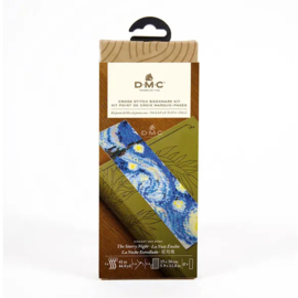 DMC Kruissteek kit boekenlegger The Starry Night - Masters collectie