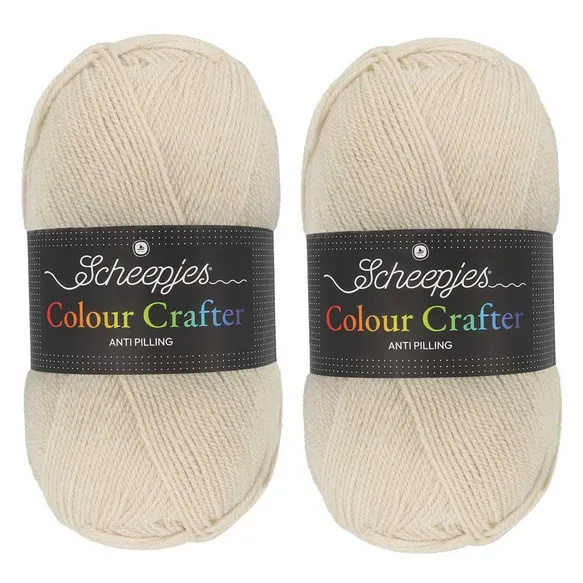 Scheepjes Colour Crafter Solid Pack 2x150g- Zandvoort