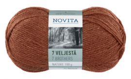 Novita 7 Brothers Veljestä Nature 295 - Milk-Cap