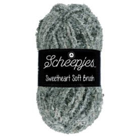 Scheepjes Sweetheart Soft Brush 528 - Grijs, Wit