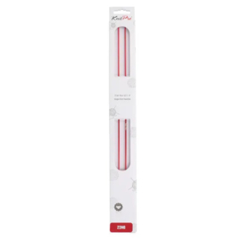 KnitPro Zing Breinaalden met knop 40cm 2.50 mm
