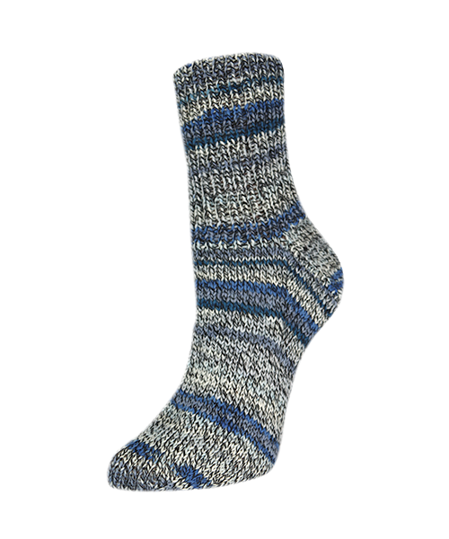 Rellana Flotte Socke 6f. Men's Socks - 8025 jeans mouliné