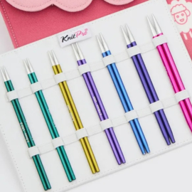 KnitPro Zing verwisselbare breipunten set 13cm 3-5mm Midi