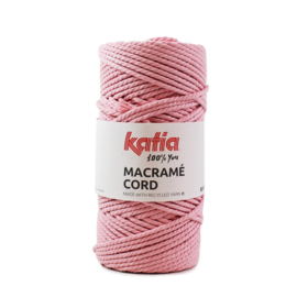 Katia Macramé Cord 101 - Kauwgom roze