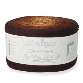 Scheepjes Cotton Whirl -740 Brown Sugar Spell