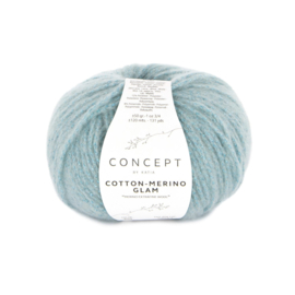 Katia Cotton-Merino Glam 309 - Blauw