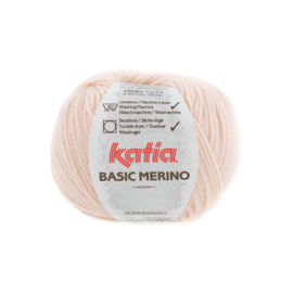 Katia Basic Merino 87 - Zeer licht bleekrood