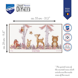 Vervaco Telpakket kit In het bos