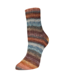 Rellana Flotte Socke 4f. Melody 3021 - grijs-beige kastanje