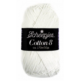 Scheepjes Cotton 8 502 - Wit