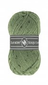 Durable Soqs tweed 424 - Saxon Green