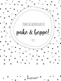 Pake & beppe | bewaarbundel | zwart-wit