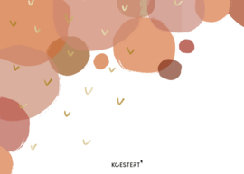 XXL bewaarbundel | tekeningen- en knutsels | bubbels roze | A3 formaat