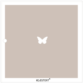 Rouwkaarten bewaarbundel | vlinders | grijs