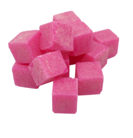 Cubes de Bubblegum sans sucre