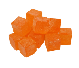 Cubes d'Orange sans sucre