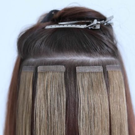 tape in extensions zetten
