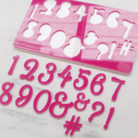 Sweet Stamp - Sweet sticks - Numbers 