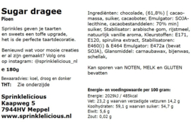 Drageé Pioen mix - 500 gr.