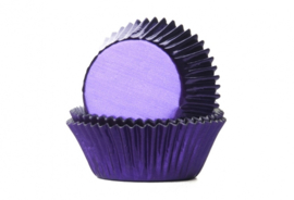 Cupcake cups Folie paars