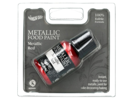 RD Metallic Food Paint Pearlescent Red. 25ml.