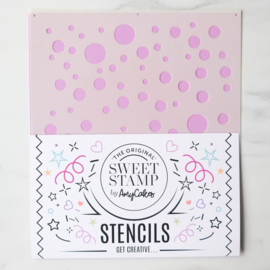 Sweetstamp Stencil - Bubble pop