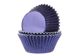Cupcake cups Folie navy blauw