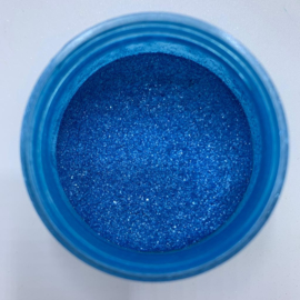 Glitter blauw 10 gr