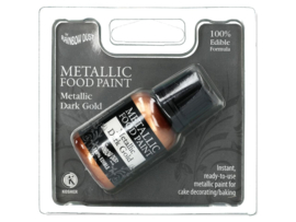 RD Metallic Food Paint Dark Gold. 25ml.