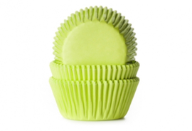 Cupcake cups Lime. 50 st.