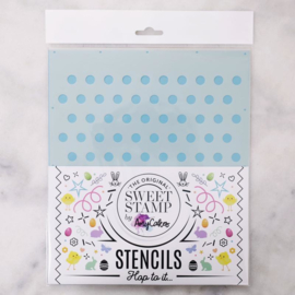 Sweetstamp Stencil - Polka