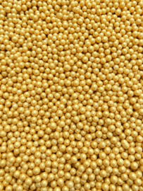 Parel goud  5mm 90 gr.