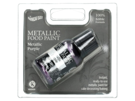 RD Metallic Food Paint Metallic Purple. 25ml.