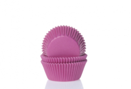 Cupcake cups Mini fuchsia