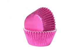 Cupcake cups Folie roze