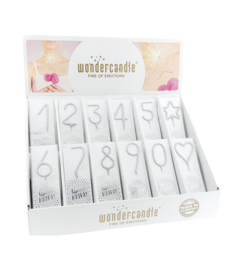 Zilveren wondercandle