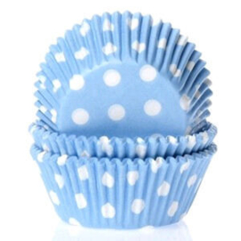 Cupcake cups Baby blauw