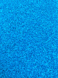 Vermicelli mat blauw