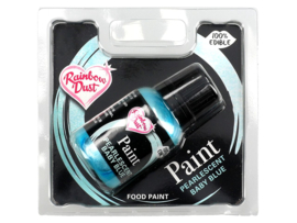 RD Metallic Food Paint Pearlescent Baby Blue. 25ml.