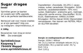 Drageé Gender mix - 500 gr.