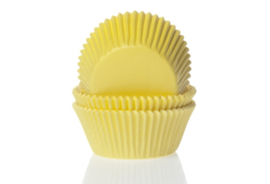 Cupcake cups Mini geel